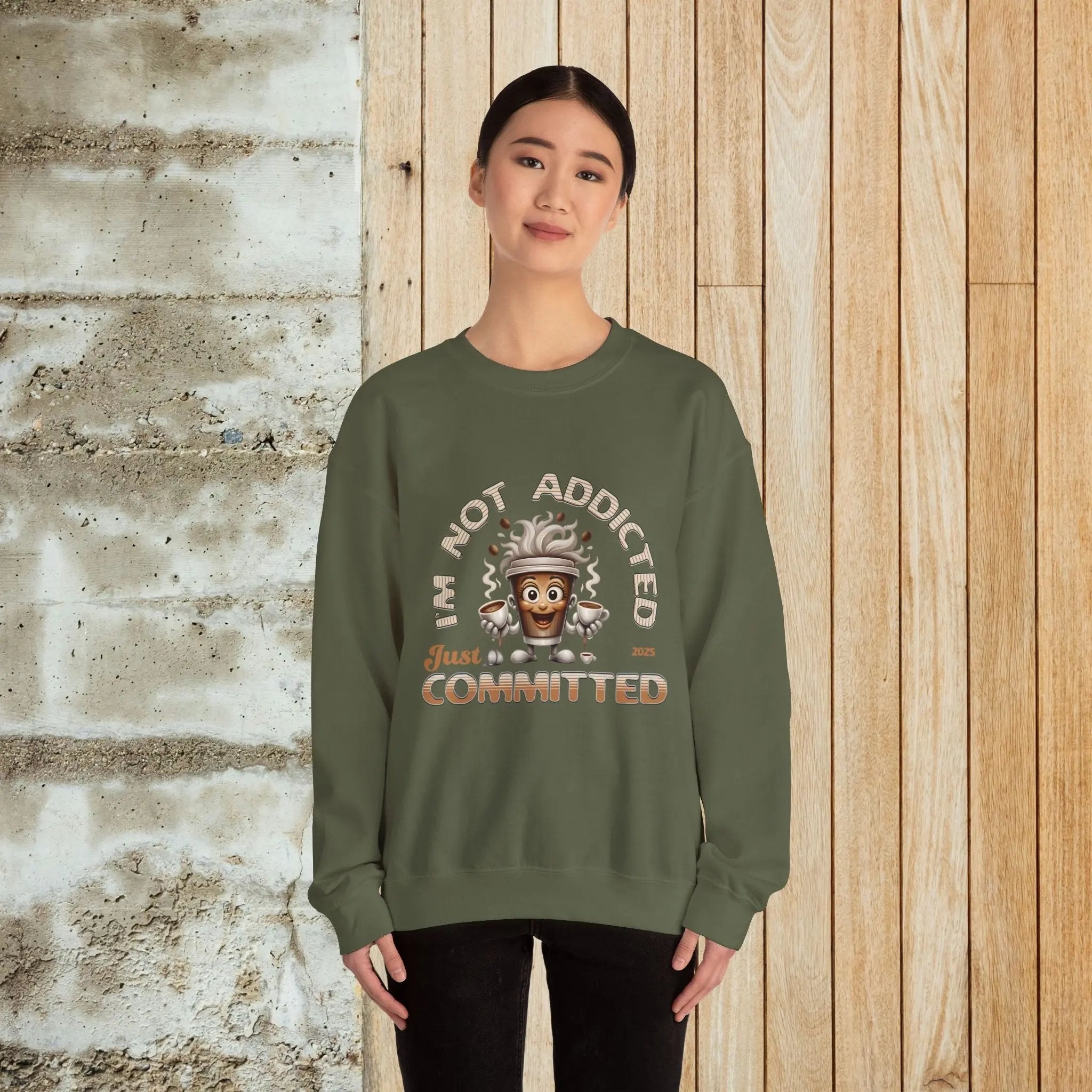 Just Committed Sweatshirt Printify