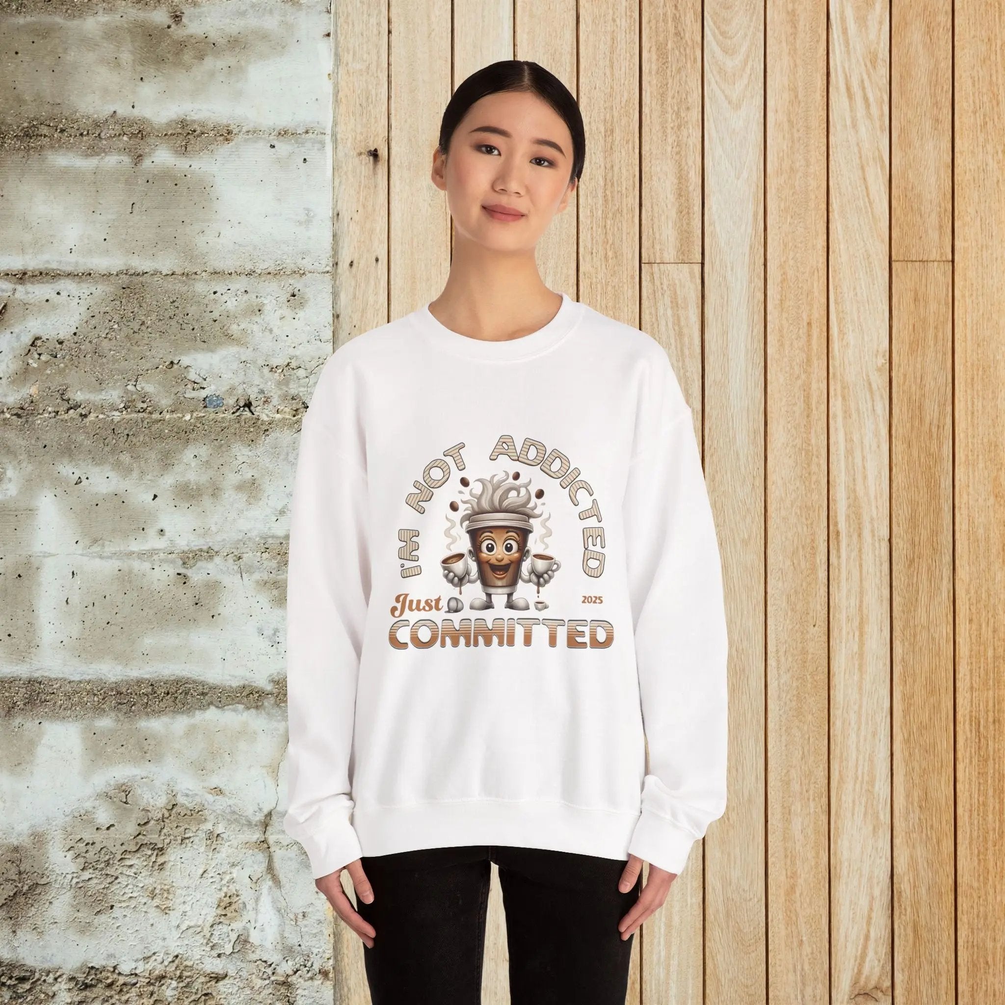 Just Committed Sweatshirt Printify