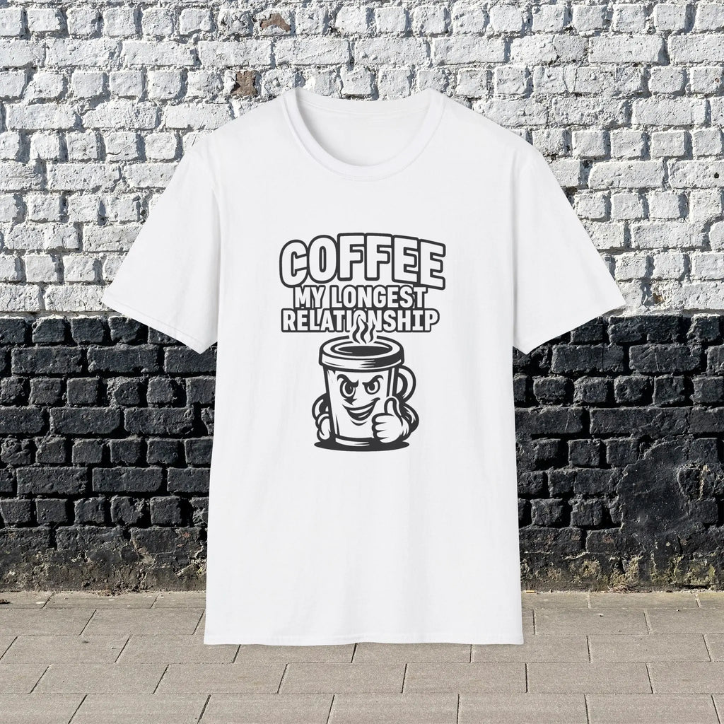 Coffee: My Longest Relationship T-Shirt Printify