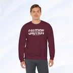 Caution Undercaffeinated Sweatshirt Printify