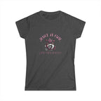 Just a Gal and Her Coffee T-Shirt – Cute Coffee Cup Graphic Tee Printify