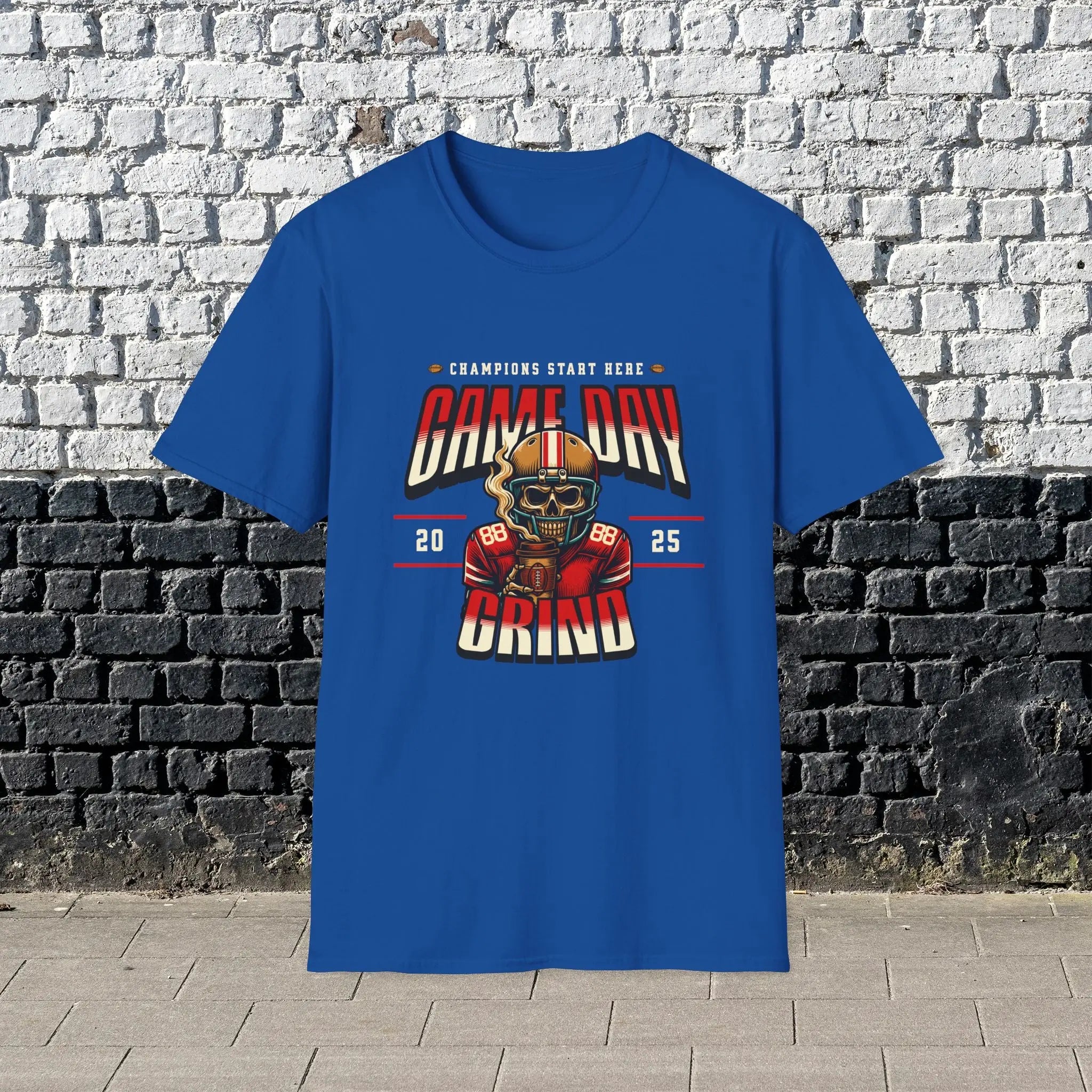 Game Day Grind T-shirt - Football Graphic Tee Printify