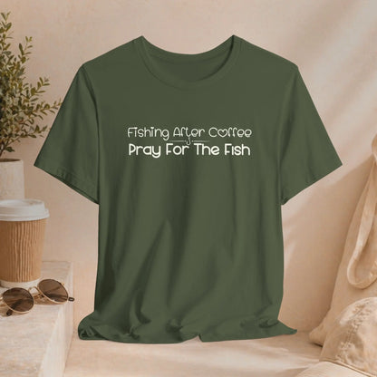 Pray for the Fish Tee Printify