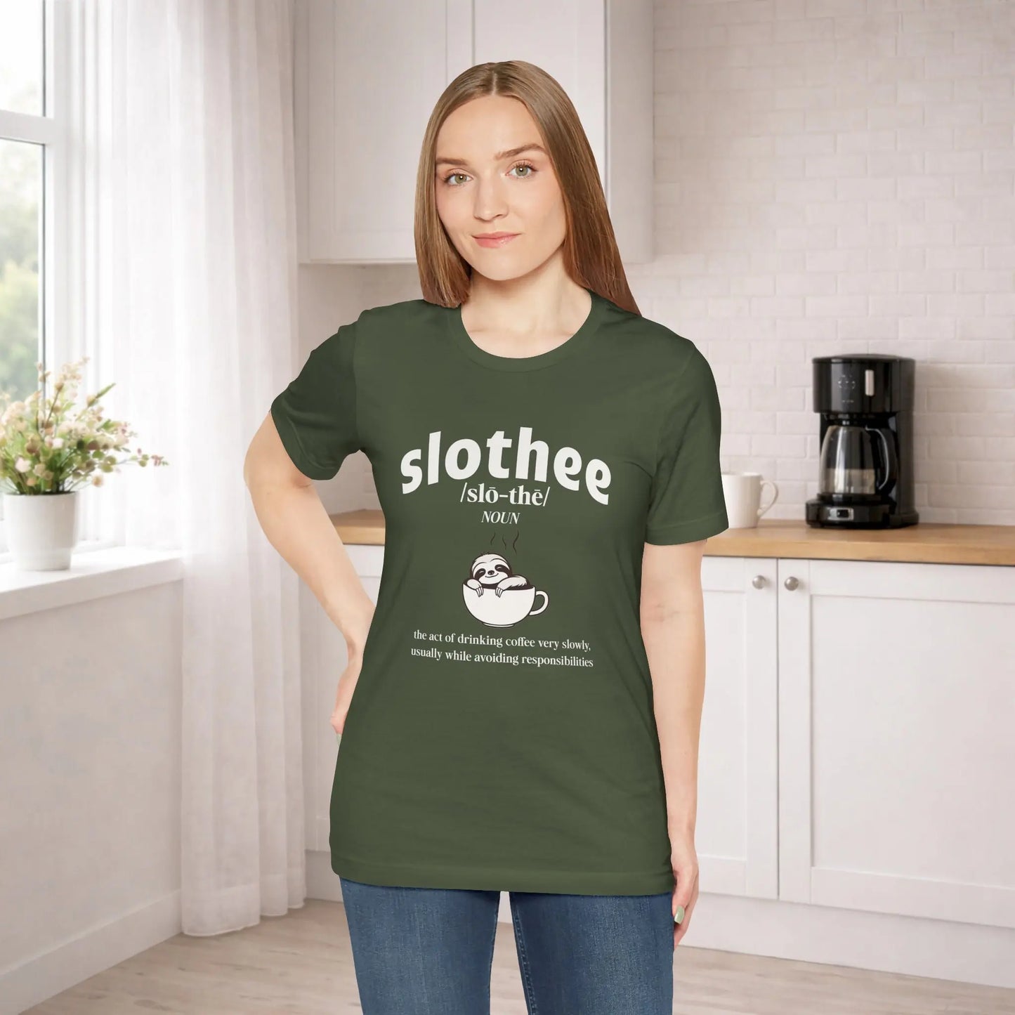 Slothee Definition T‑Shirt Printify