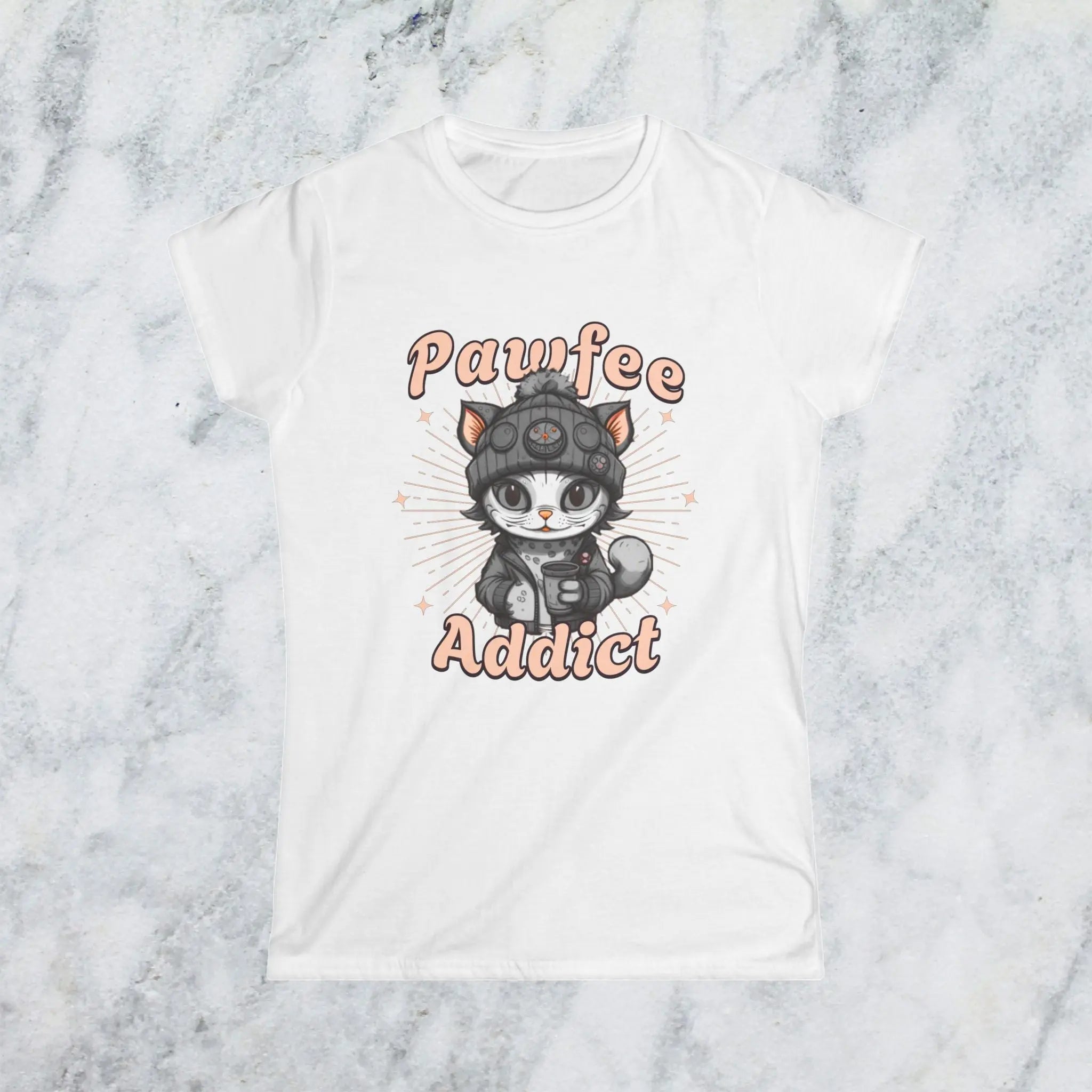 Pawfee Addict T-shirt Printify