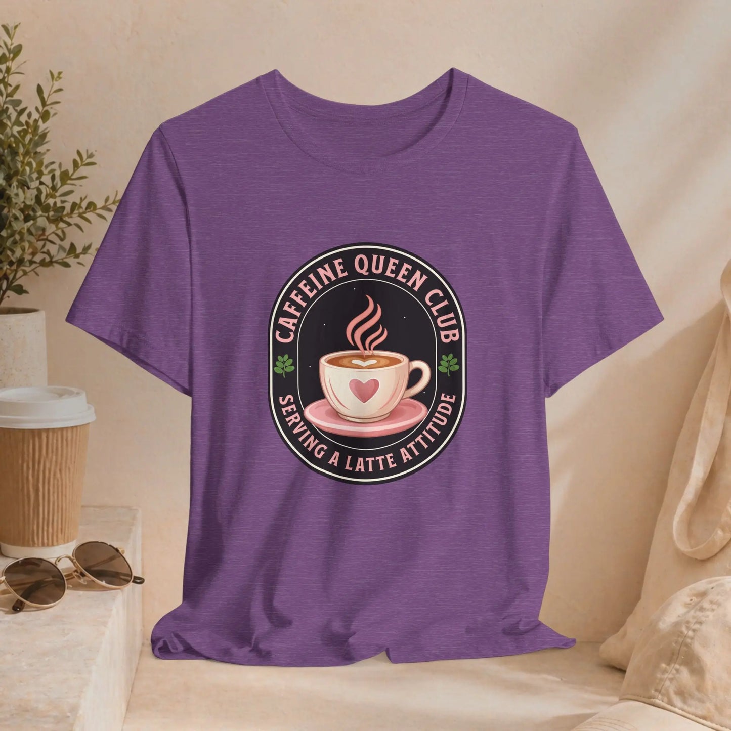 Caffeine Queen Club T-Shirt - Boldly Bitter Company