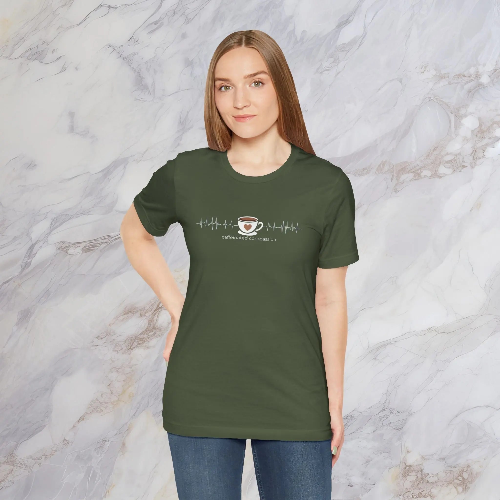 Caffeinated Compassion Tee - Boldly Bitter Company