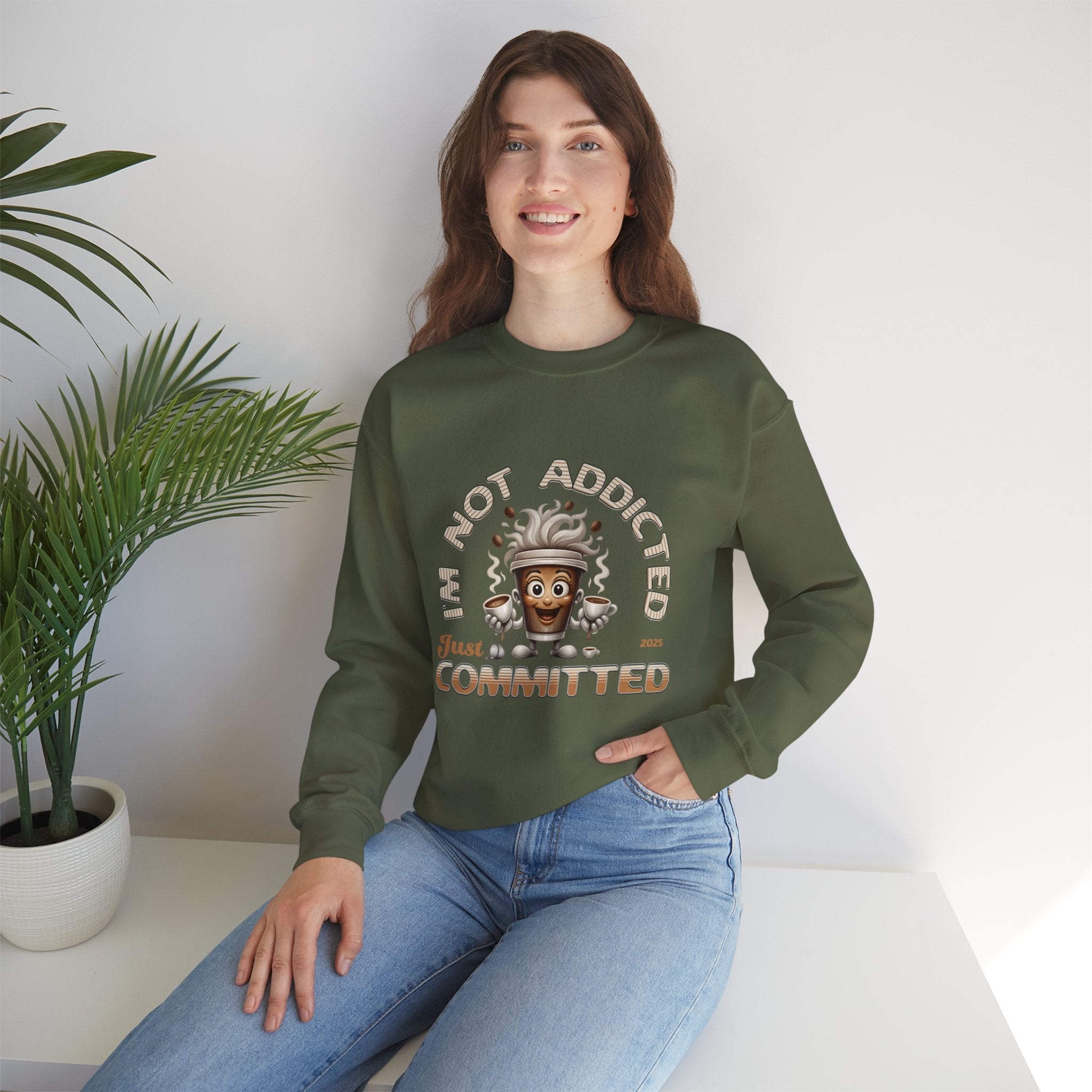 Just Committed Sweatshirt Printify