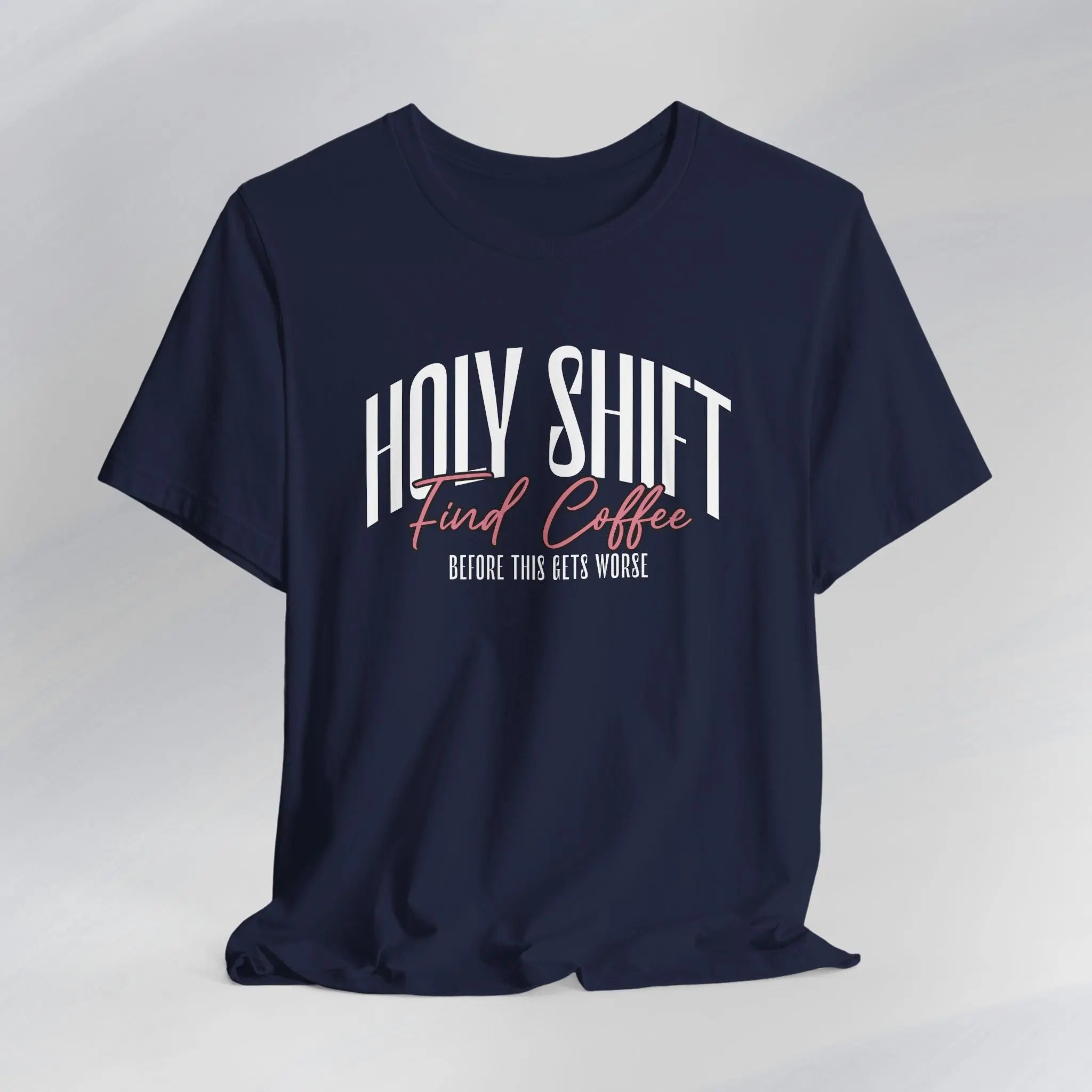 Holy Shift Coffee Tee Printify
