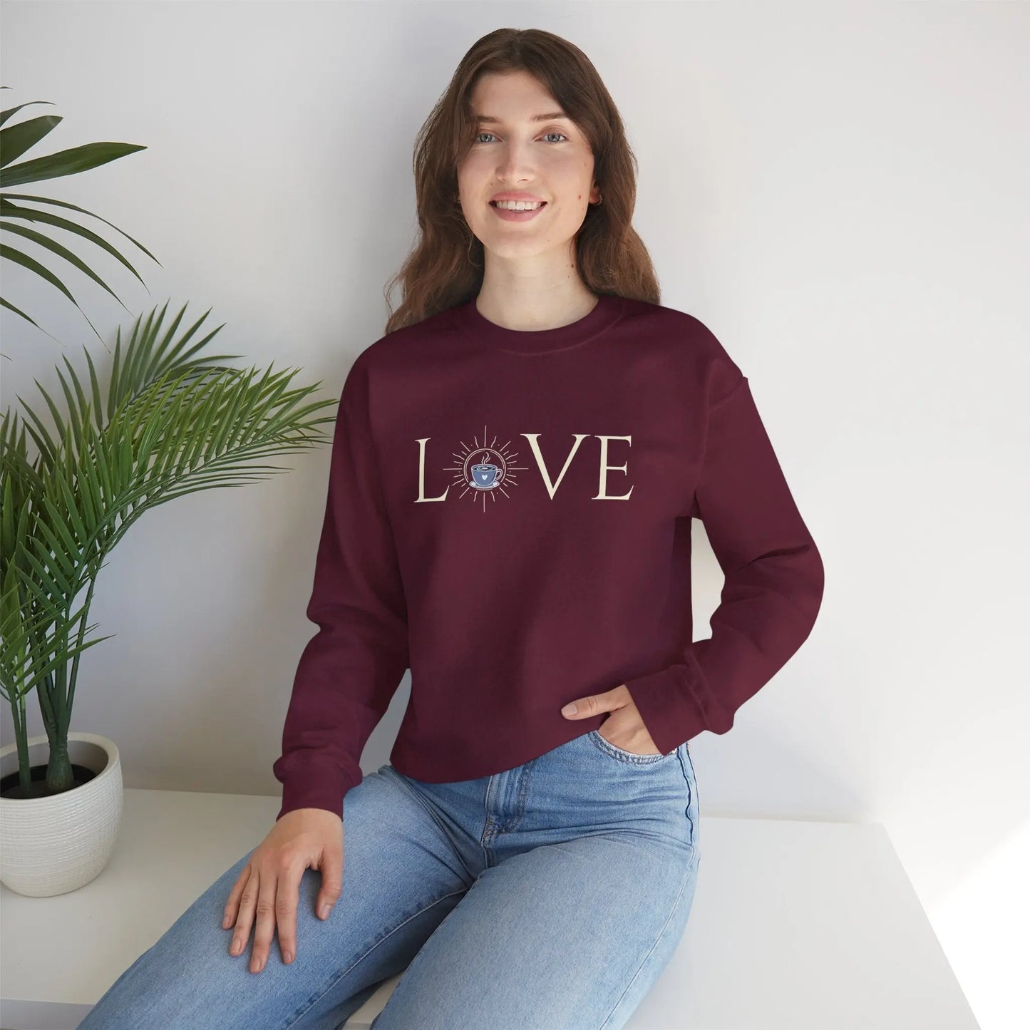 Coffee Love Sweatshirt Printify