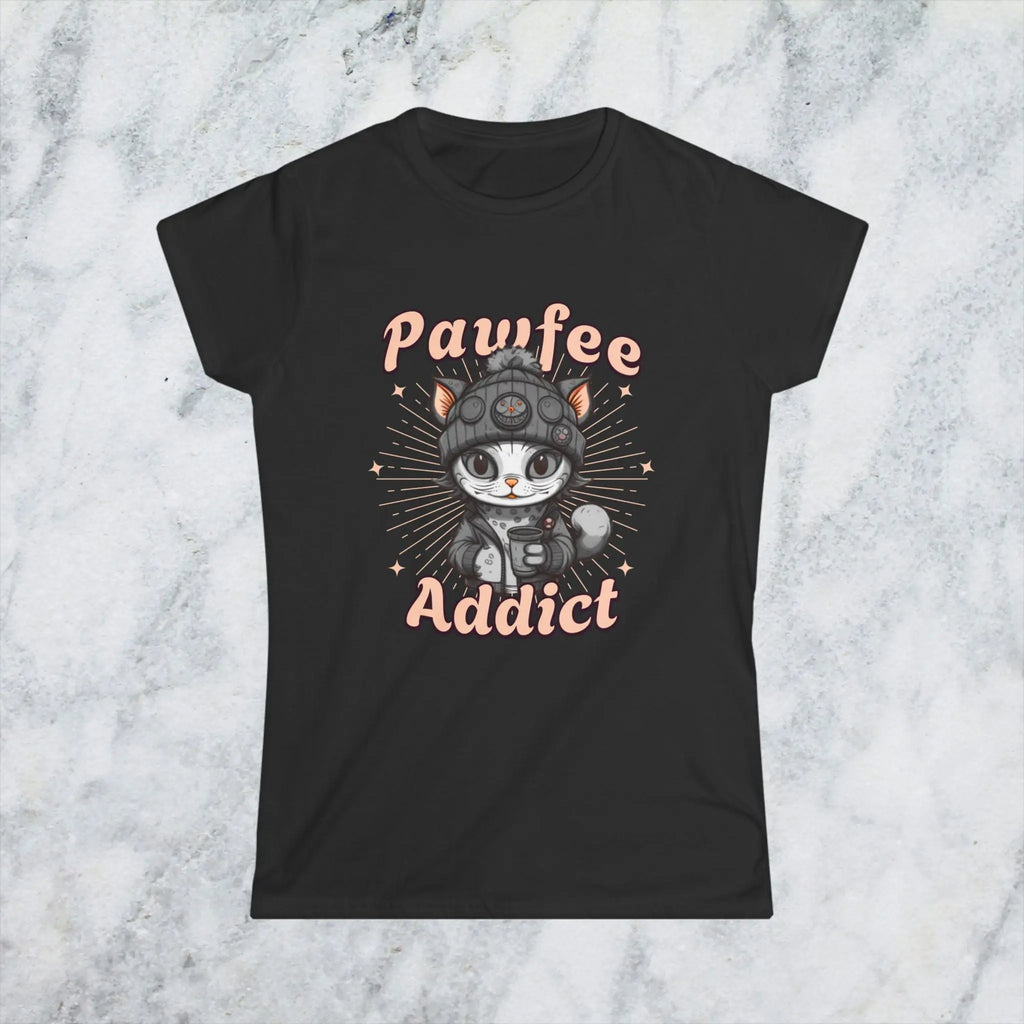Pawfee Addict T-shirt Printify