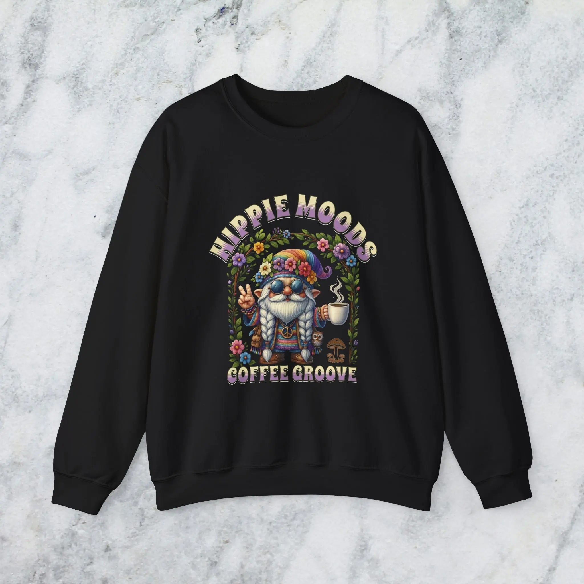 Hippie Gnome Sweatshirt - Boldly Bitter Company