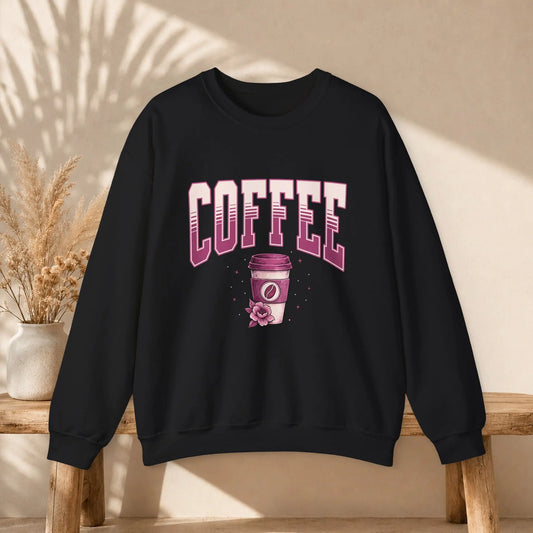 Coffee Graphic Sweatshirt Printify