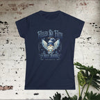 Fuelled by Faith Womans Tee Printify