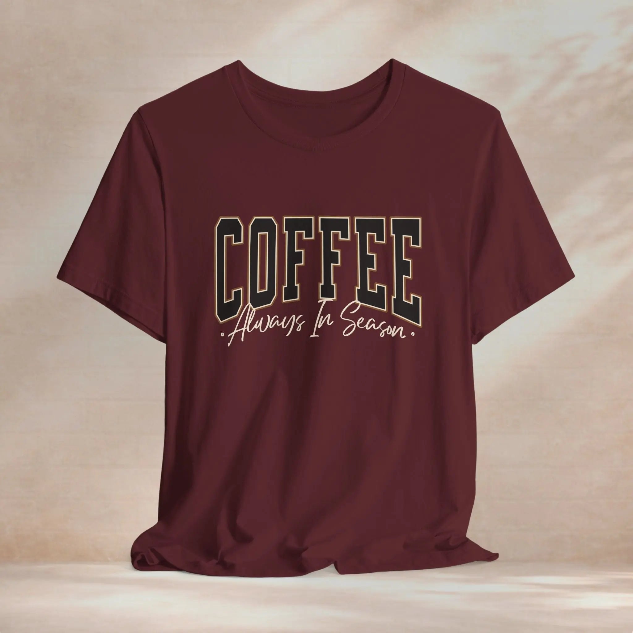 Coffee Always in Season Tee Printify