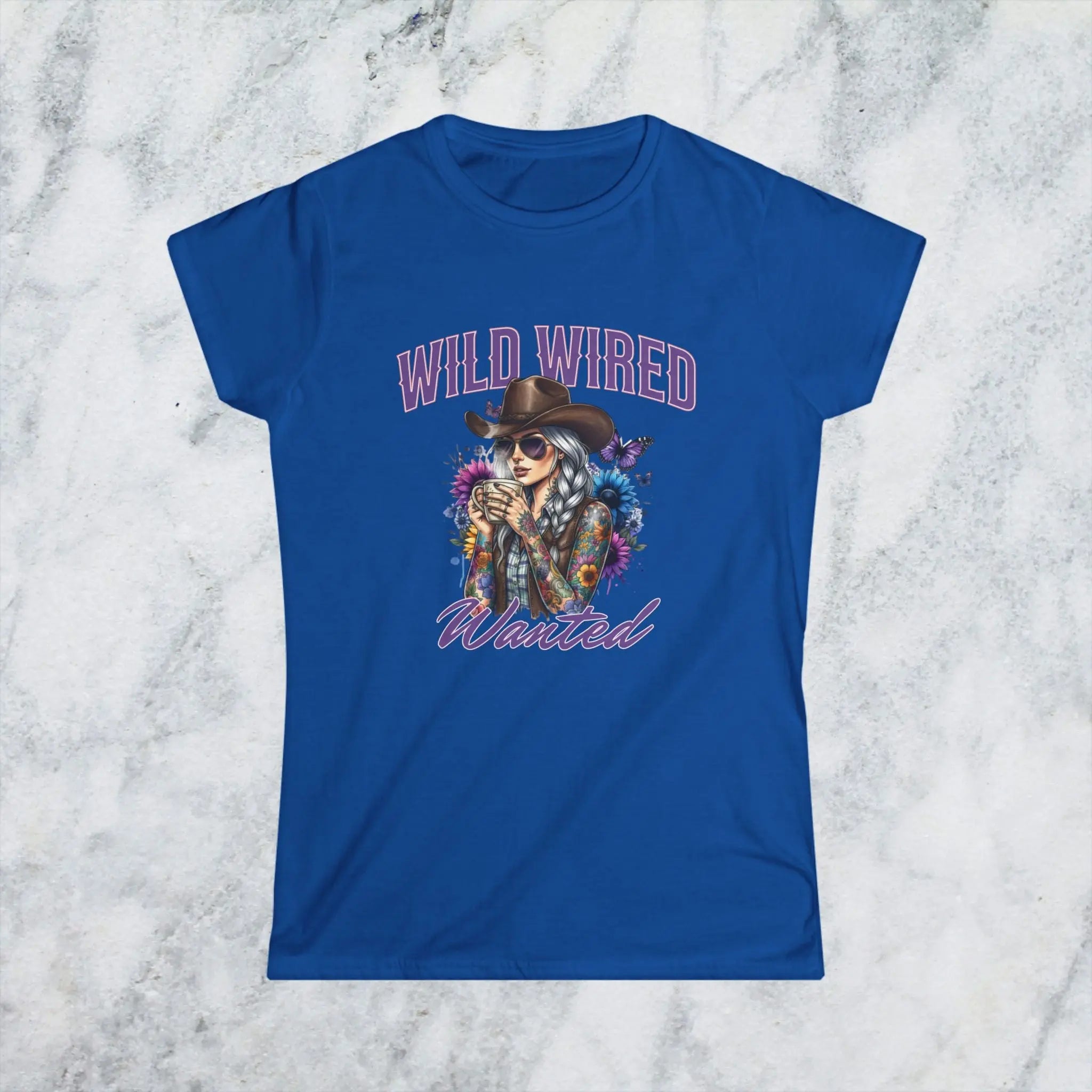 Wild Wired Cowgirl Tee — Boho Cowgirl Graphic Shirt Printify