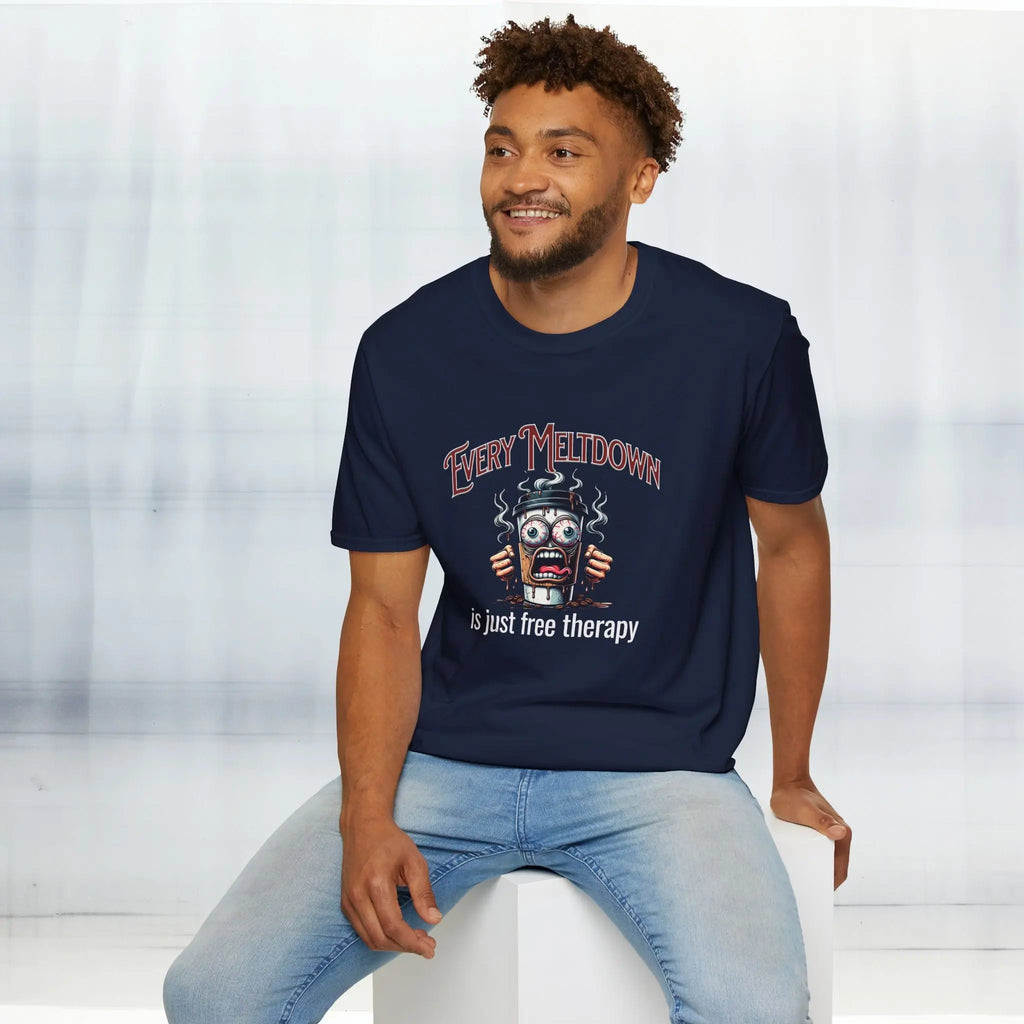 Every Meltdown is Free Therapy Tee Printify
