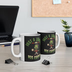 Just A Zombie Ceramic Mug Printify