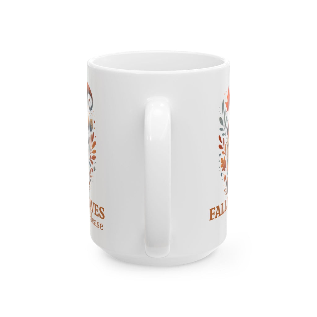Autumn Gnome 15 oz Ceramic Mug Printify