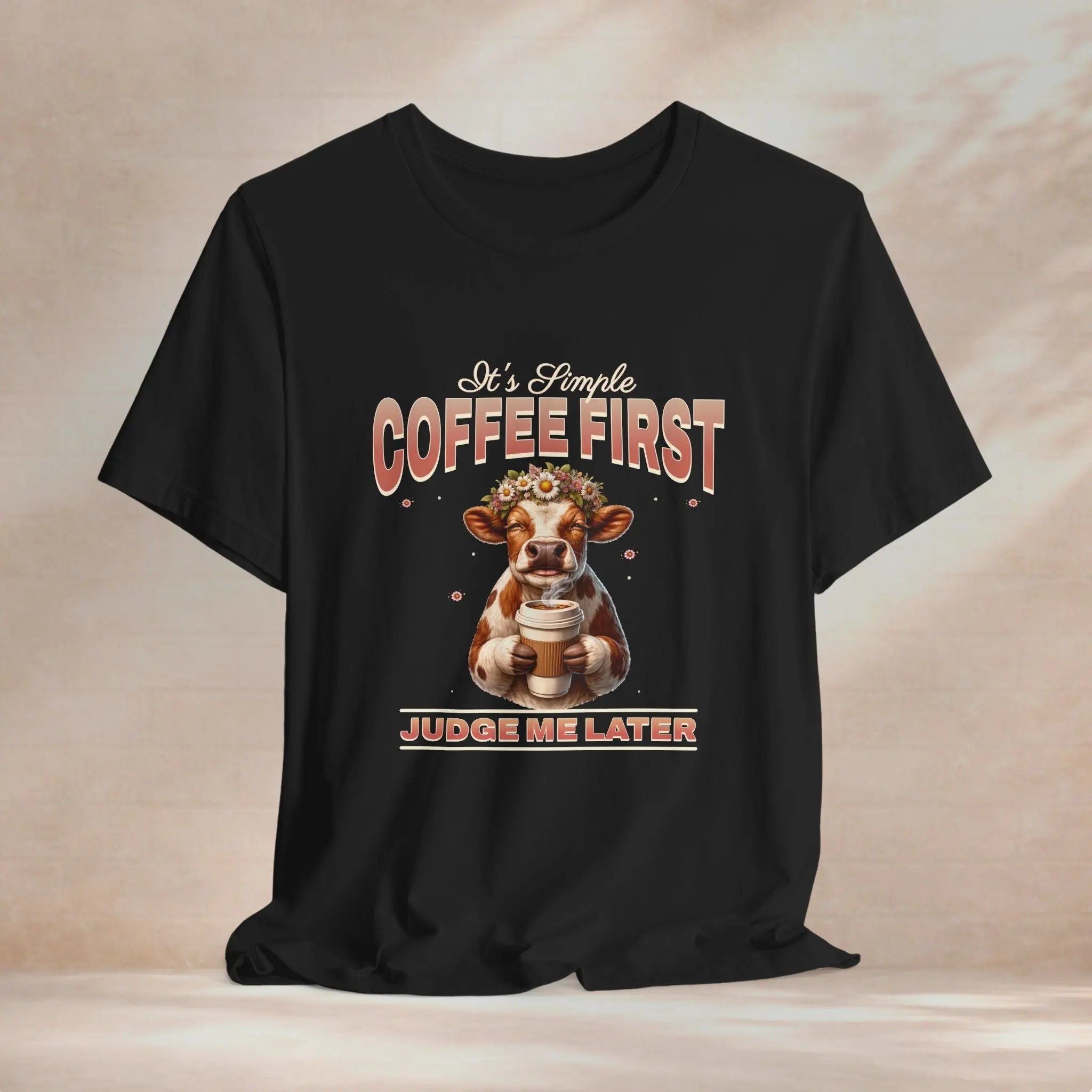 Coffee First Judge Later Tee - Boldly Bitter Company