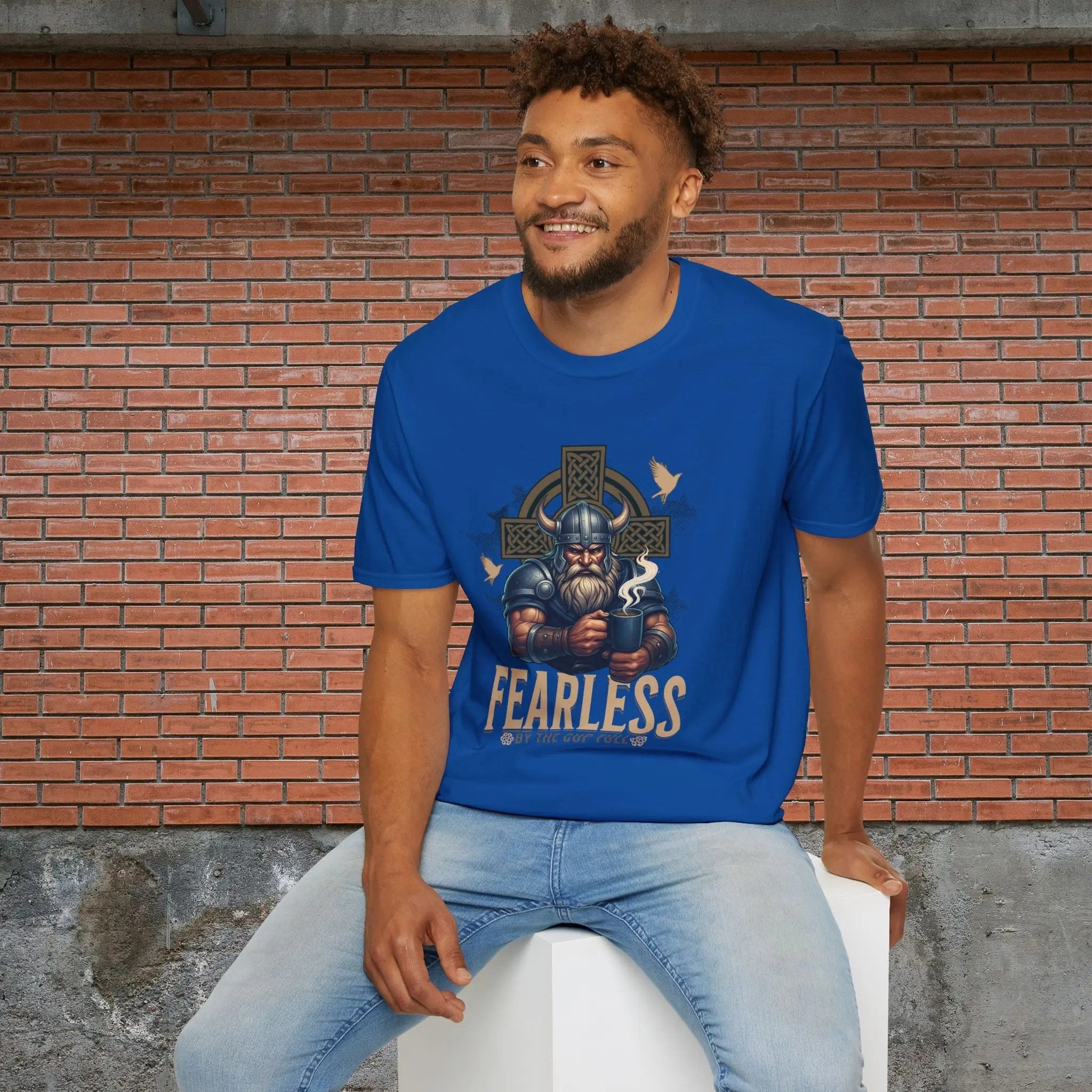 Fearless Viking T-Shirt Printify