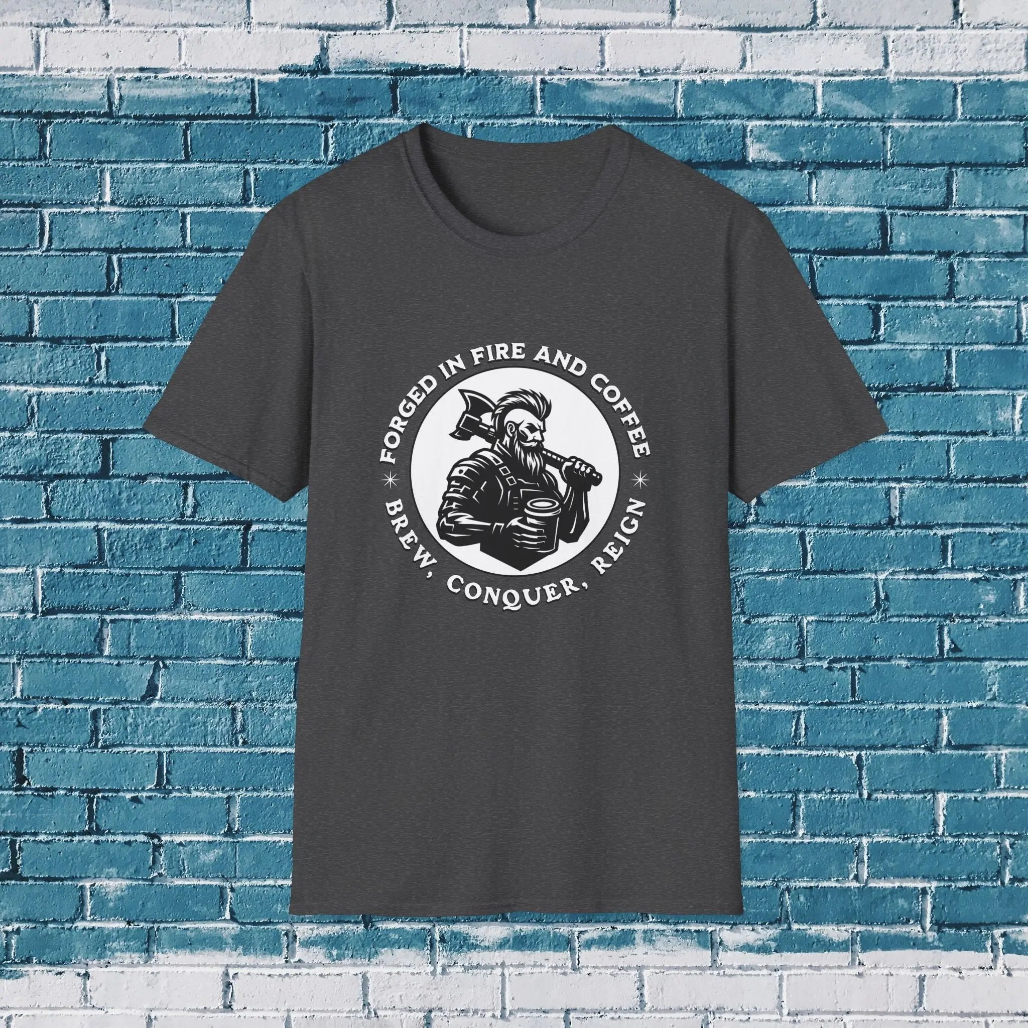 Forged in Fire Viking T-Shirt Printify