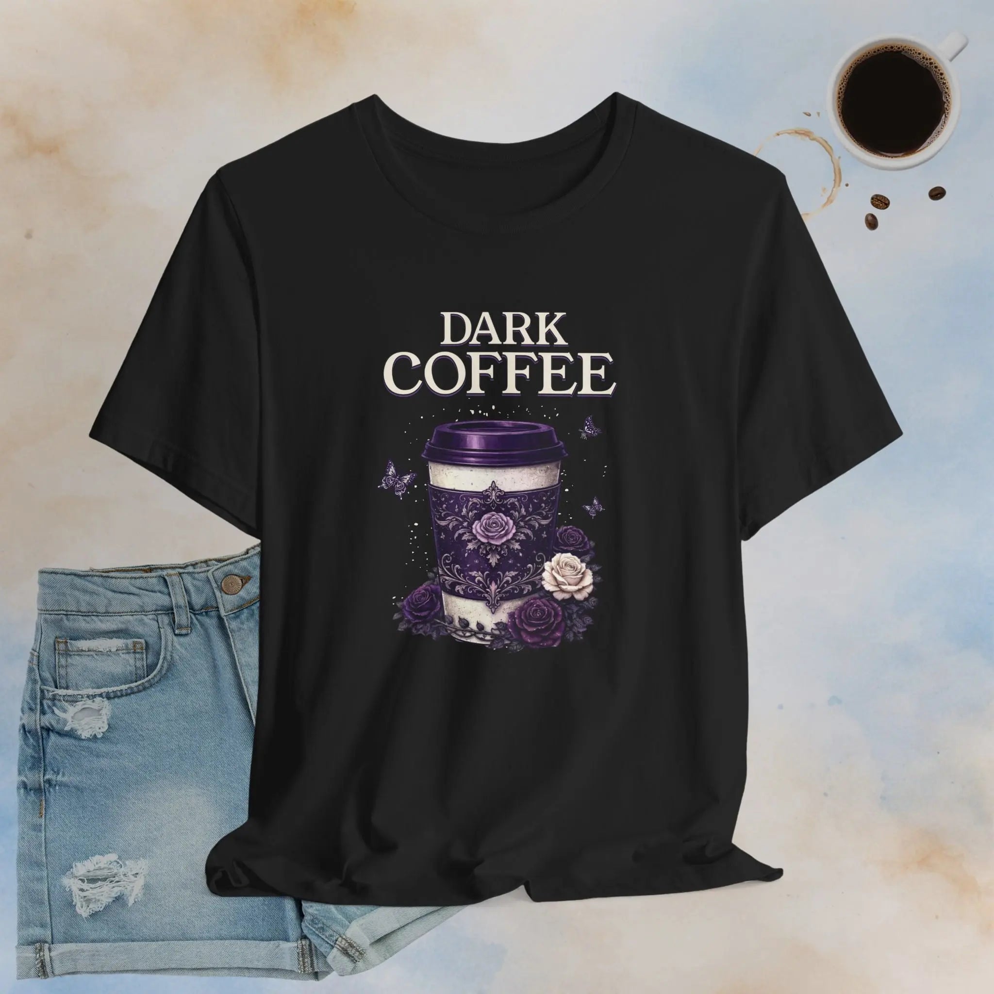 Dark Coffee T‑Shirt Printify