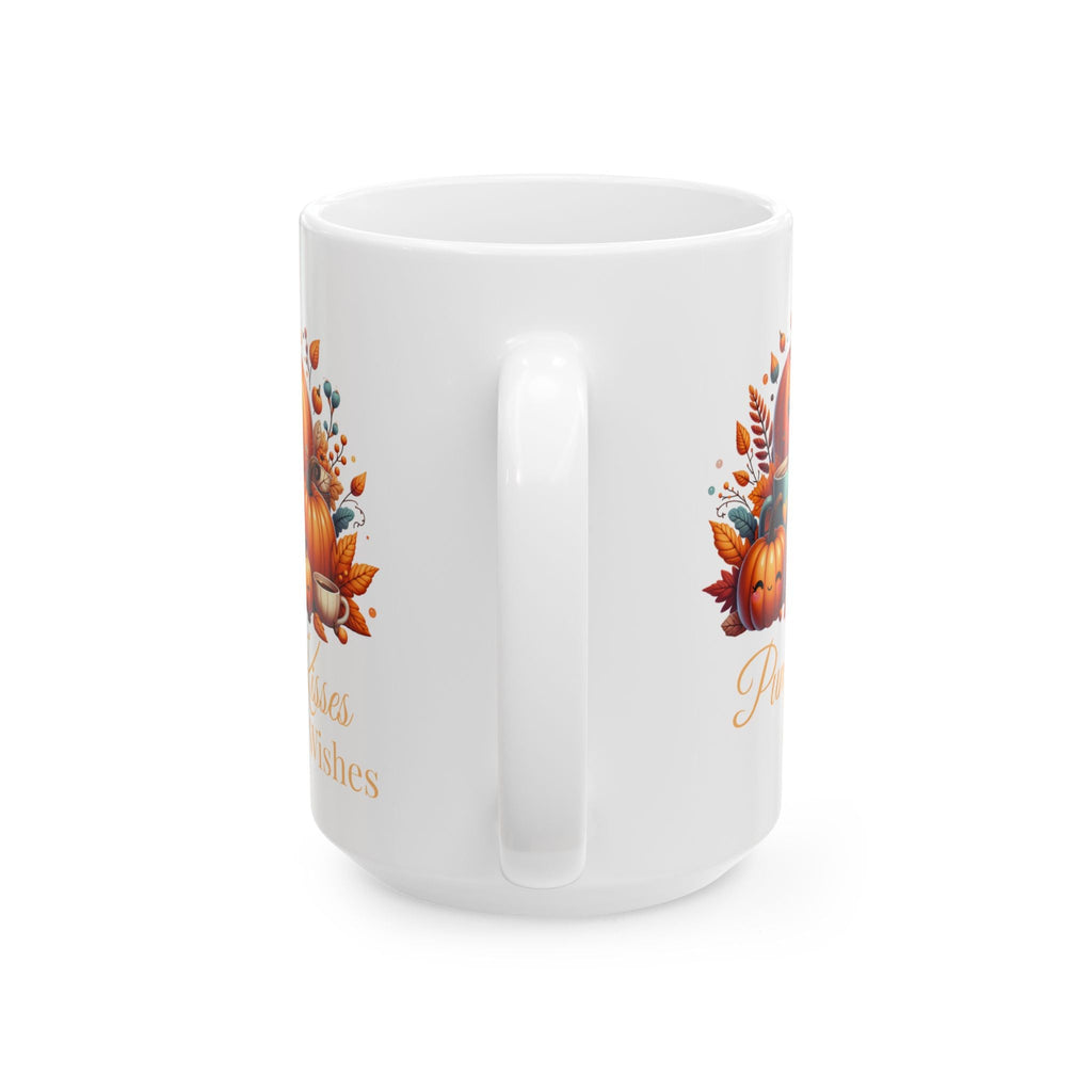 Pumpkin Kisses Ceramic Mug Printify