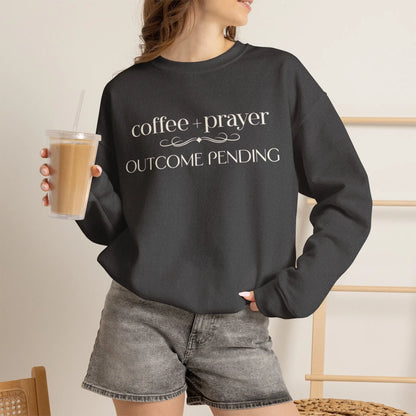 Coffee + Prayer Sweatshirt Printify