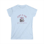 Just a Gal and Her Coffee T-Shirt – Cute Coffee Cup Graphic Tee Printify