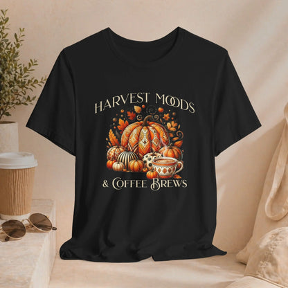 Harvest Moods & Coffee Brews Tee Printify
