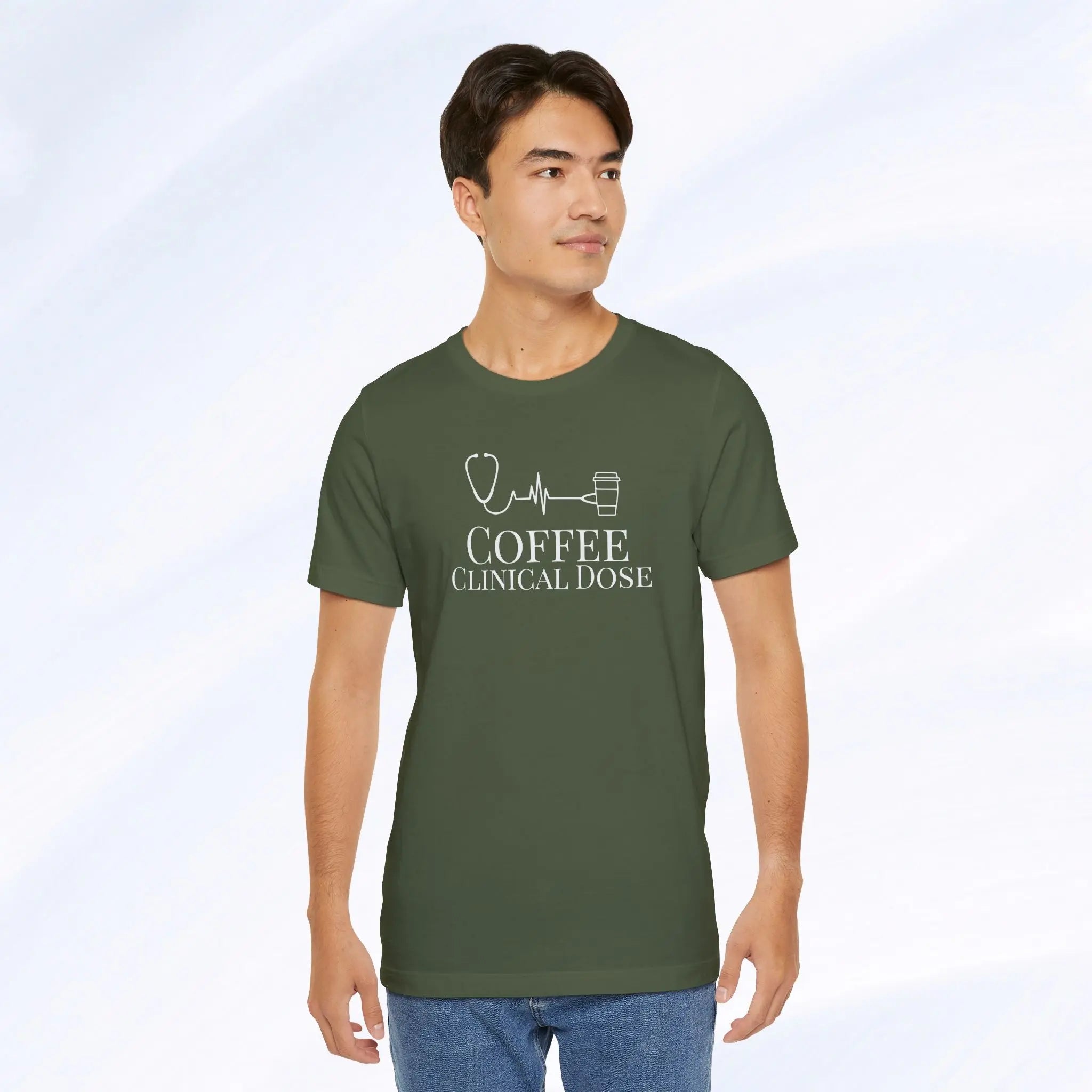 Coffee Clinical Dose Tee Printify