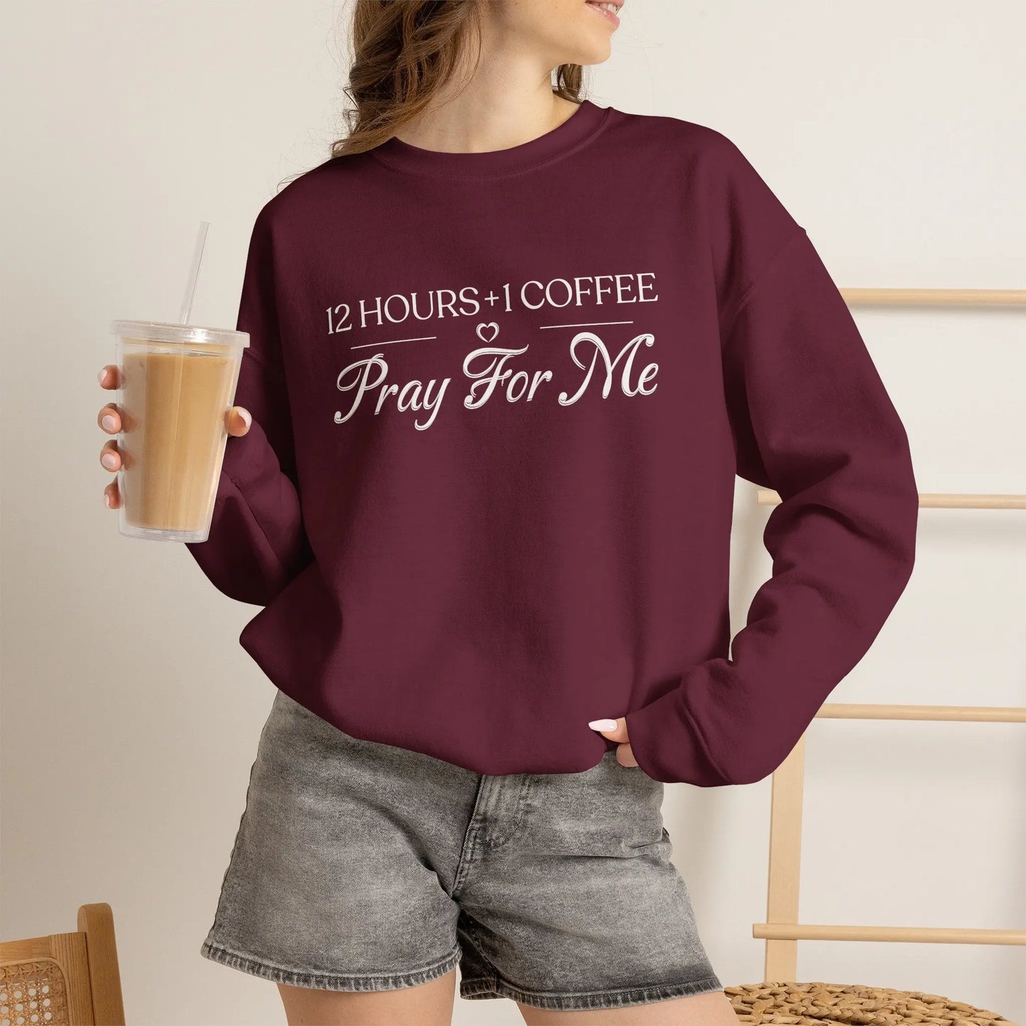 Pray For Me Sweatshirt Printify