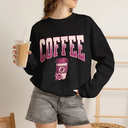 Coffee Graphic Sweatshirt Printify