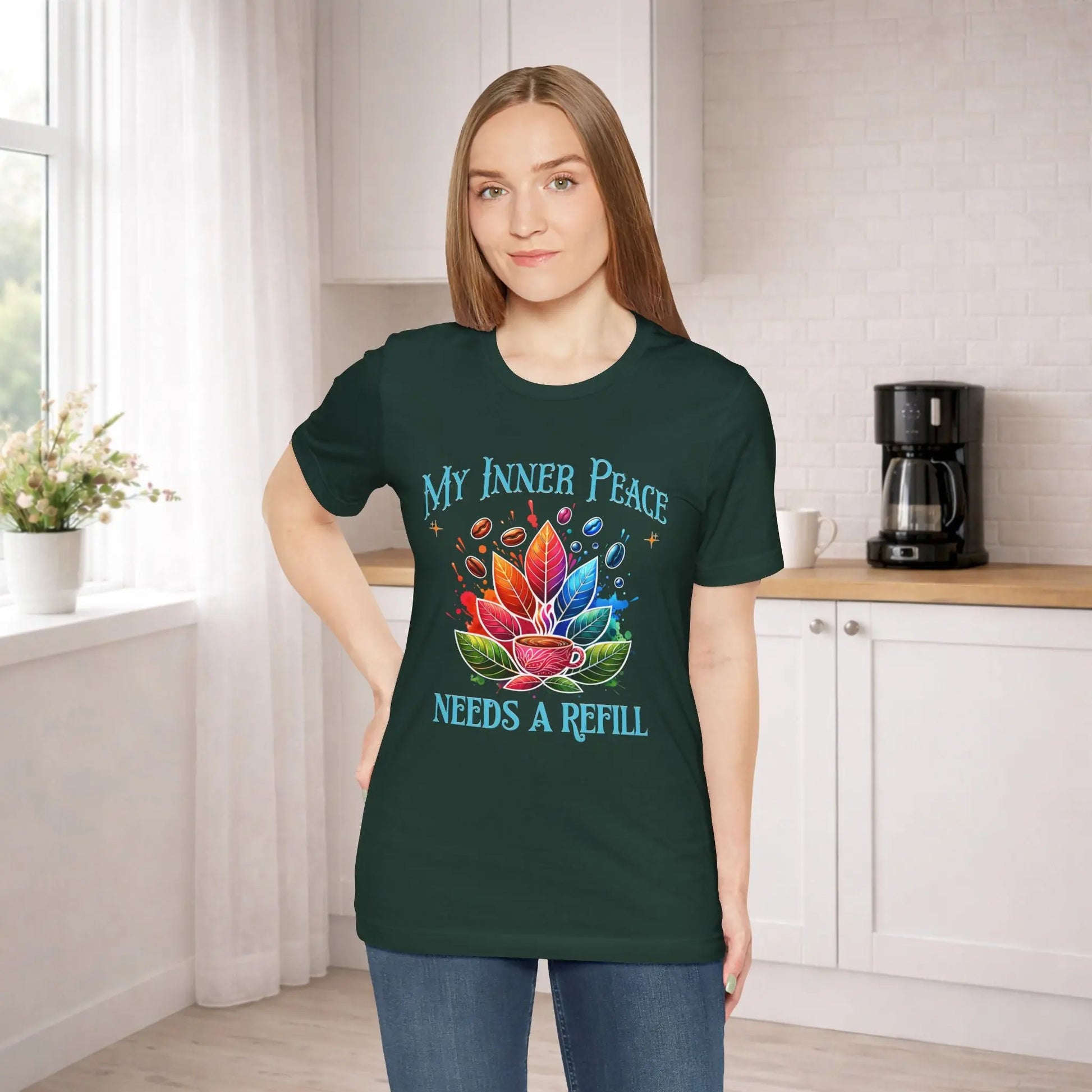 My Inner Peace Tee - "Needs A Refill" - Boldly Bitter Company