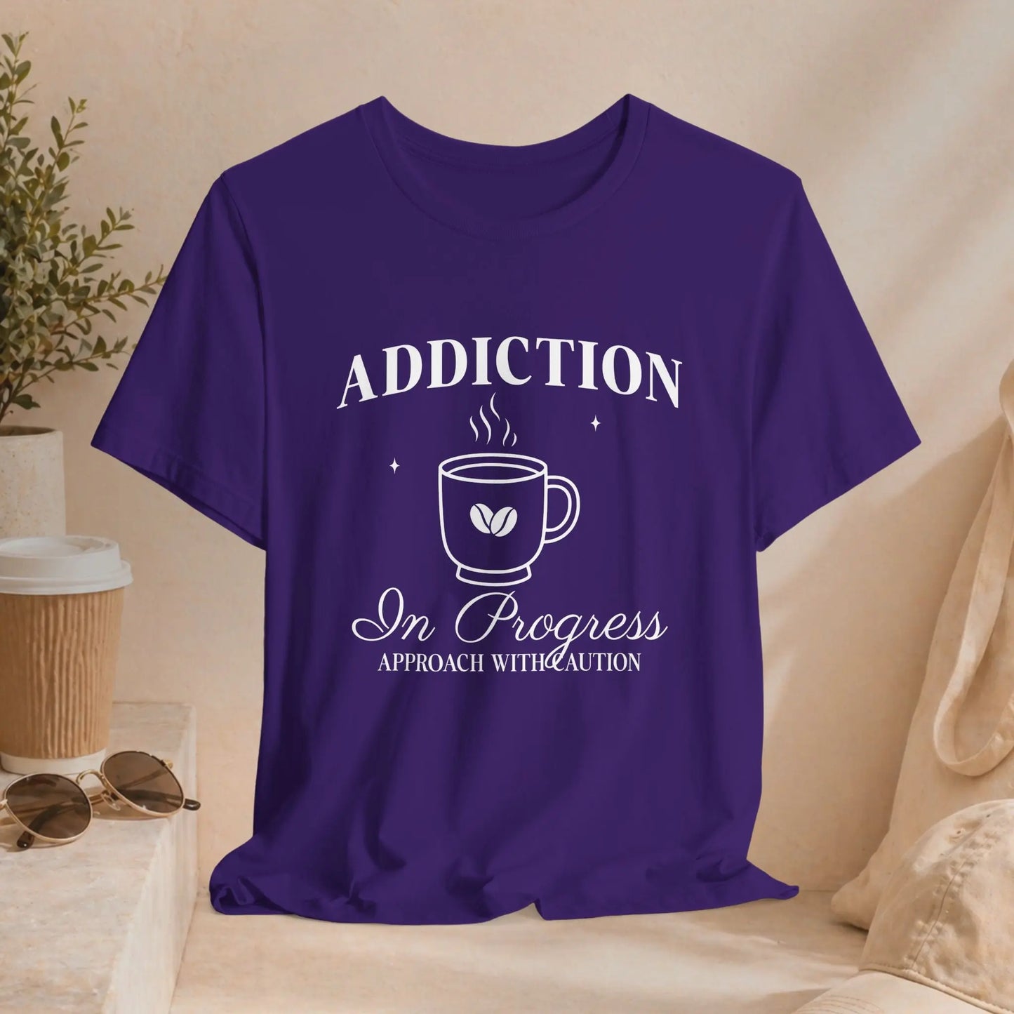 Addiction In Progress Tee - Boldly Bitter Company