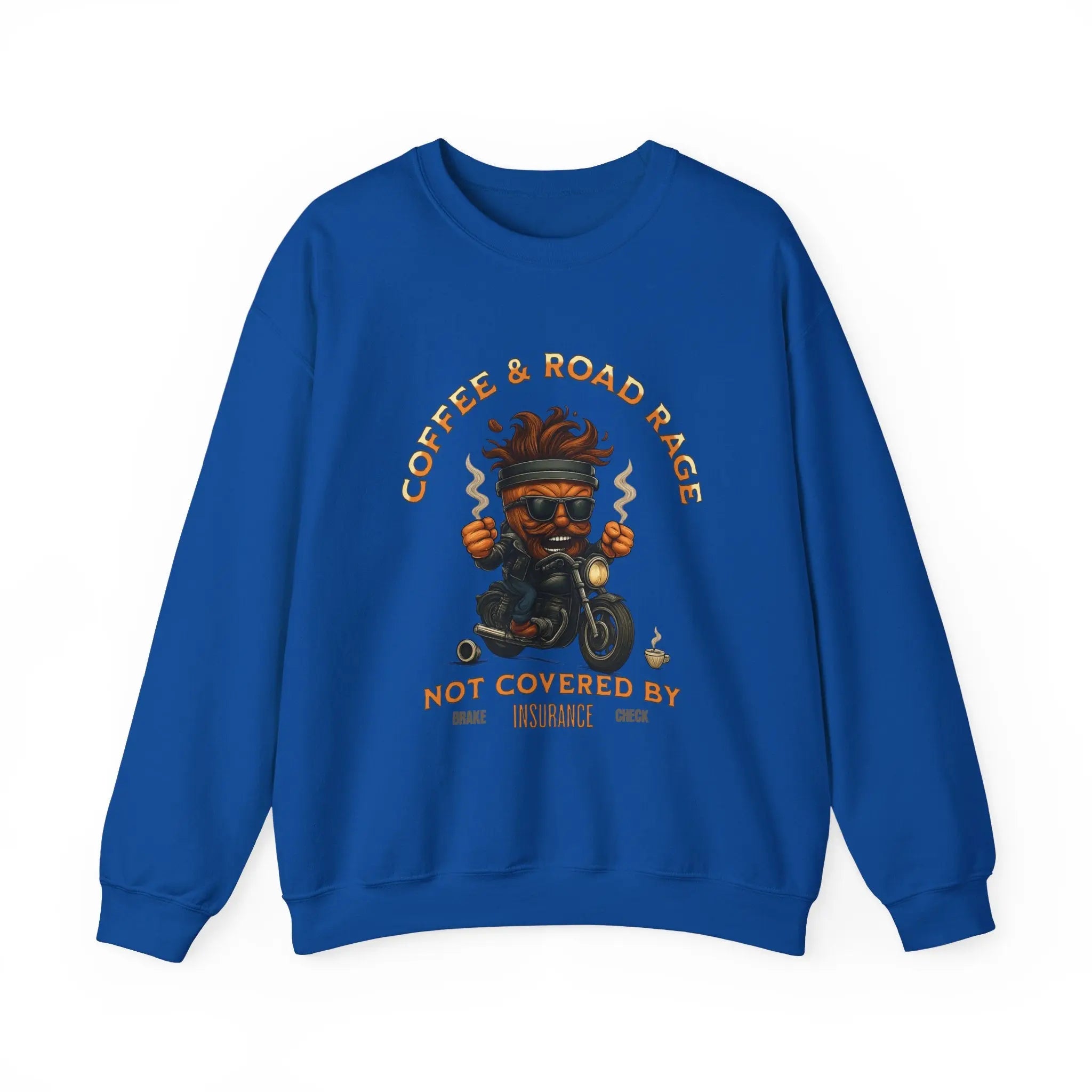 Coffee & Road Rage Sweatshirt Printify