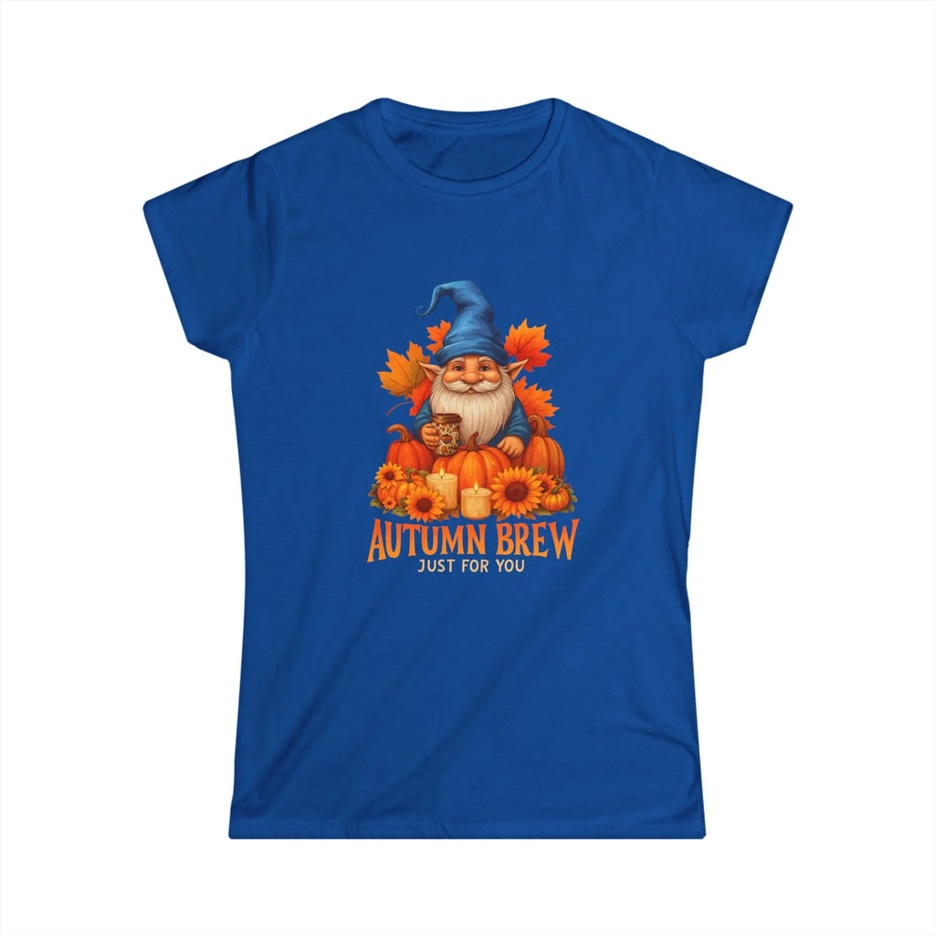 Autumn Gnome T-Shirt - Autumn Brew Just For You Printify