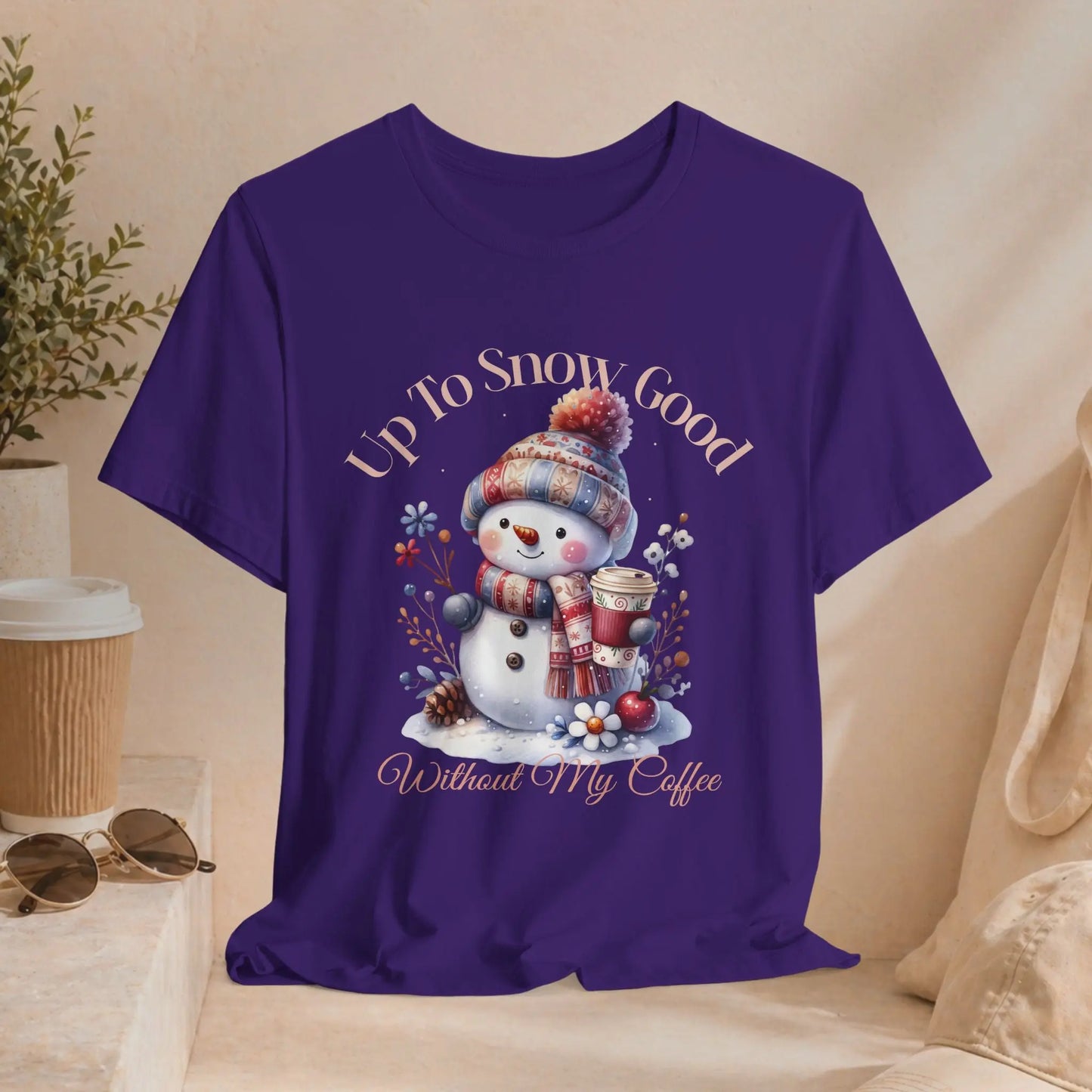 Up To Snow Good T-Shirt - Boldly Bitter Company