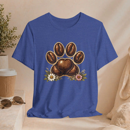 Coffee Paw T-Shirt Printify