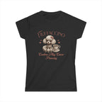 Fluffaccino Tshirt - Caution May Cause Prancing Printify