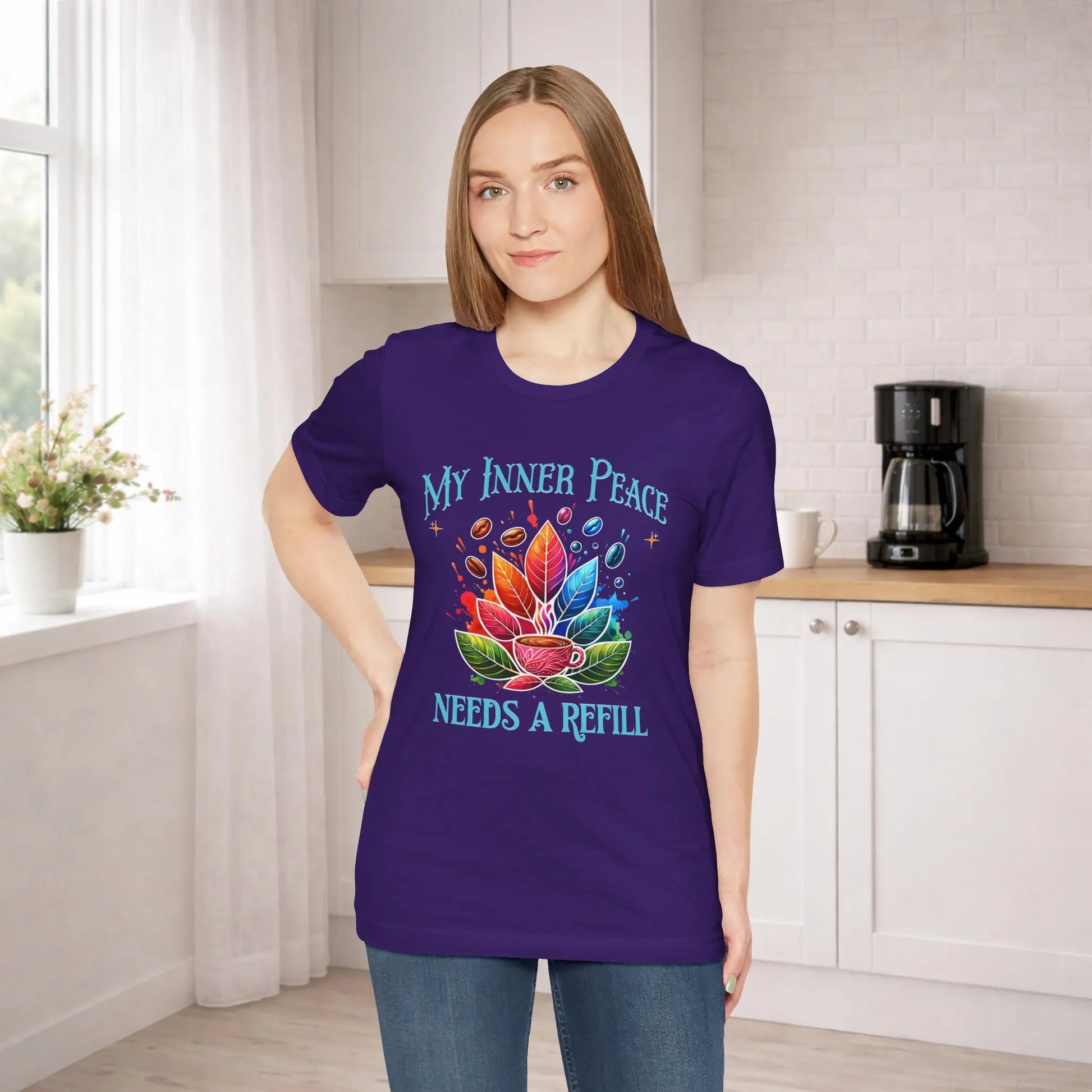 My Inner Peace Tee - "Needs A Refill" - Boldly Bitter Company