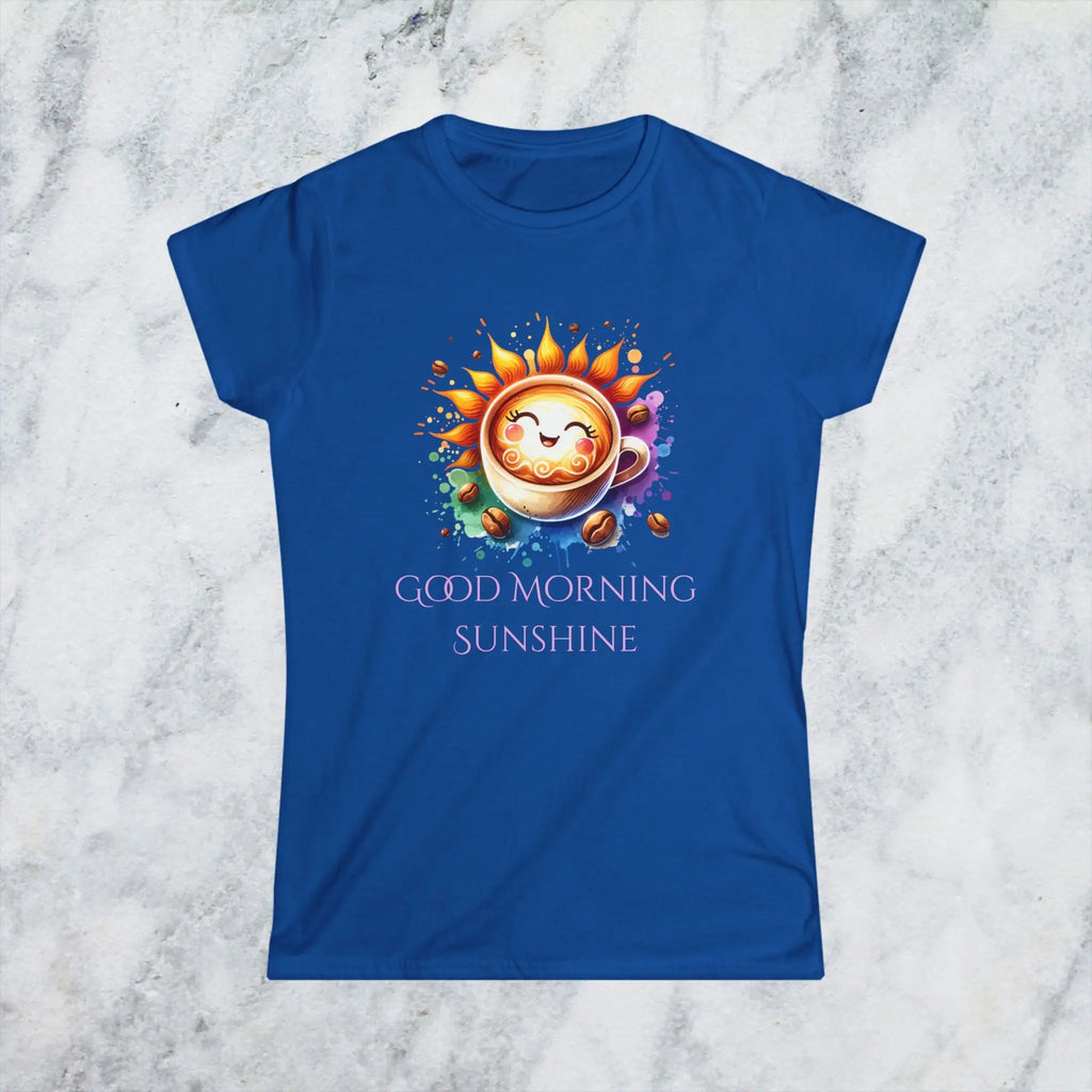Good Morning Sunshine - Sunshine and Coffee Tee - Boldly Bitter Company