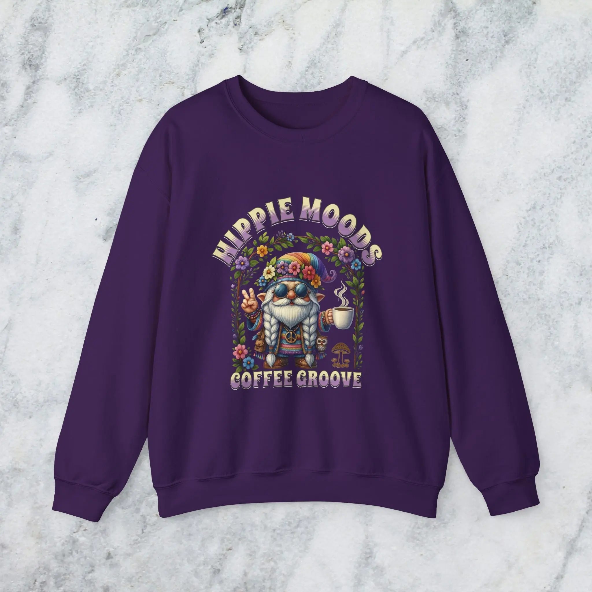 Hippie Gnome Sweatshirt - Boldly Bitter Company