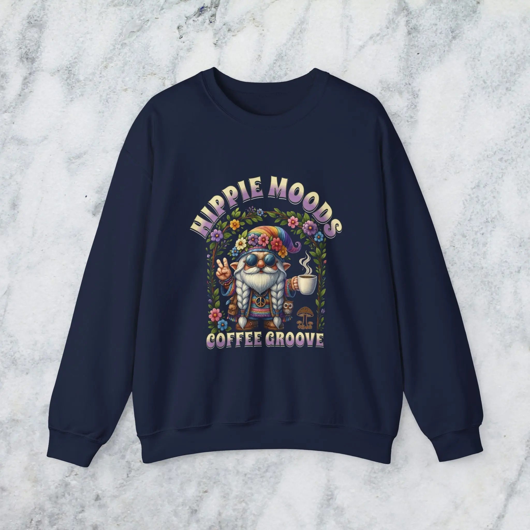 Hippie Gnome Sweatshirt - Boldly Bitter Company