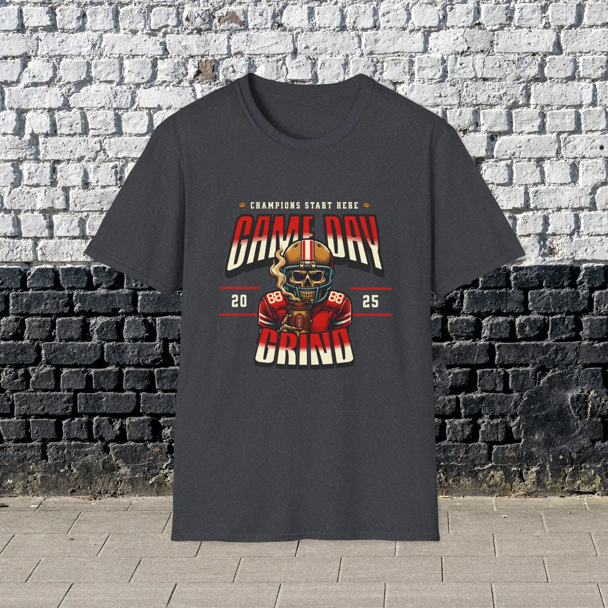 Game Day Grind T-shirt - Football Graphic Tee Printify