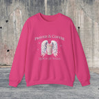 Prayer & Coffee Sweatshirt | Unisex Crewneck | Cozy Gift for Coffee Lovers | Relaxed Fit for Chill Days | Perfect for Holidays & Gatherings - Boldly Bitter Company