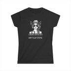 Cowgirl Coffee T-Shirt – I Drink Coffee So I Don’t Slap Stupid Funny Western Tee Printify