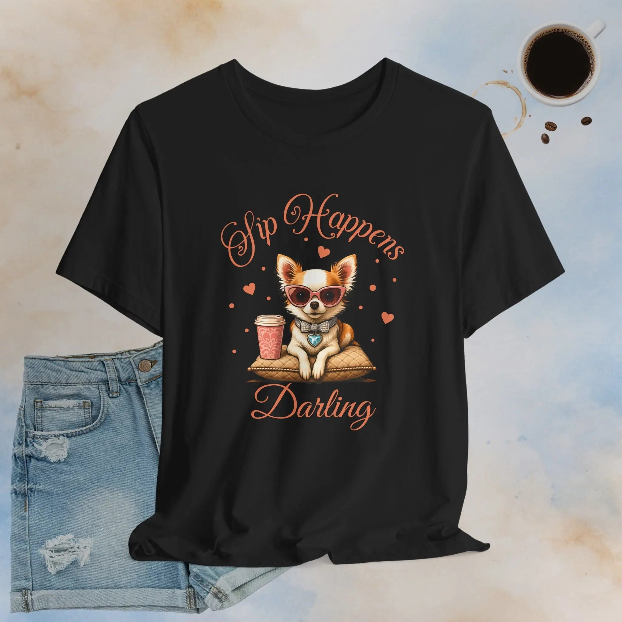 Sip Happens Tee Printify