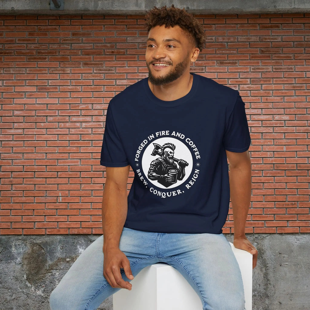 Forged in Fire Viking T-Shirt Printify